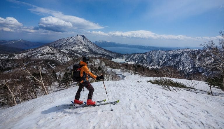 Mt. Izari backcountry ski touring route