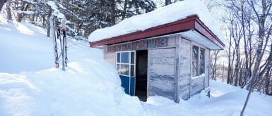 Skiing the derelict Kami-sunagawa ski area in Hokkaido, Japan