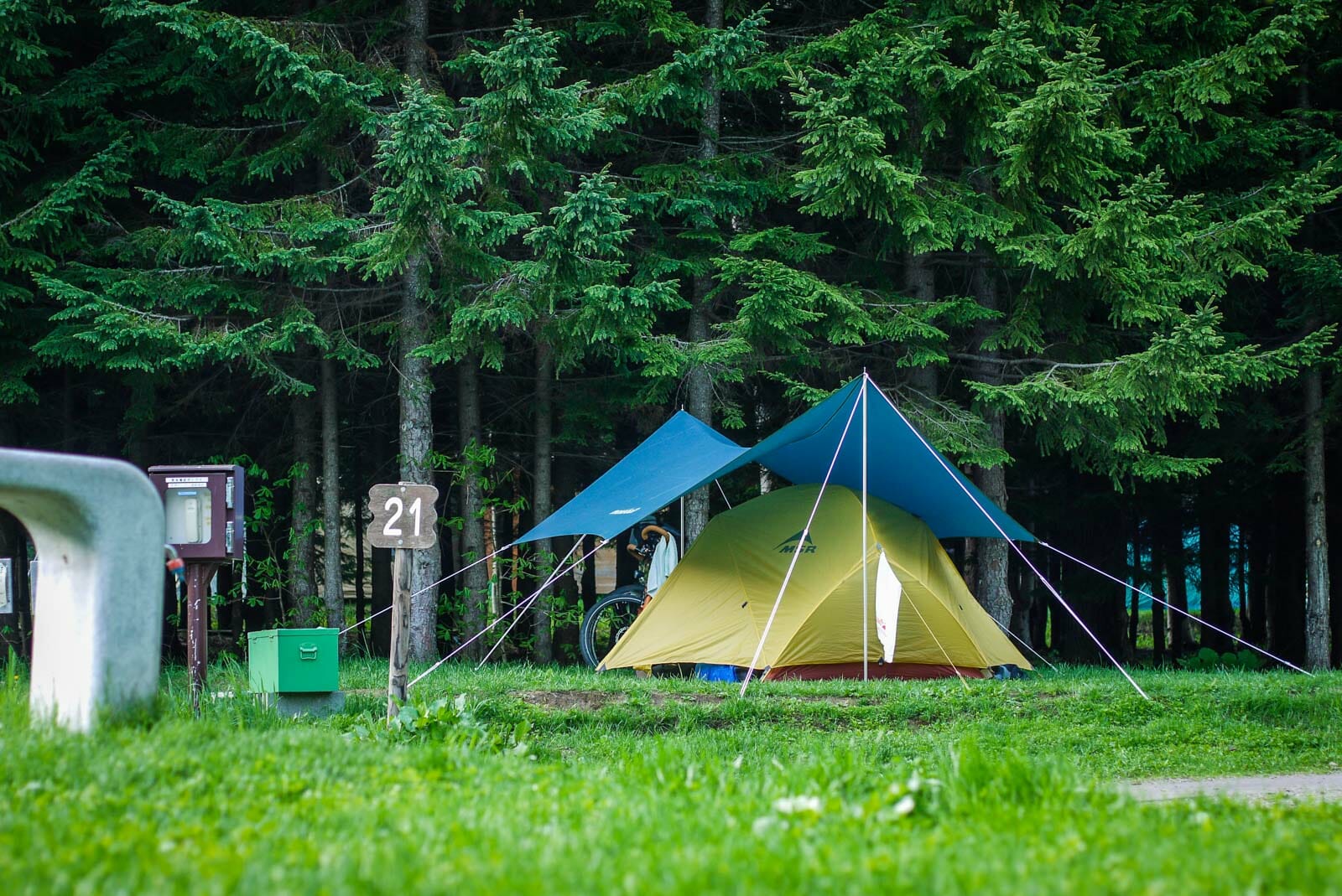 Jozankei Shizen no mura campground (Sapporo, Japan)