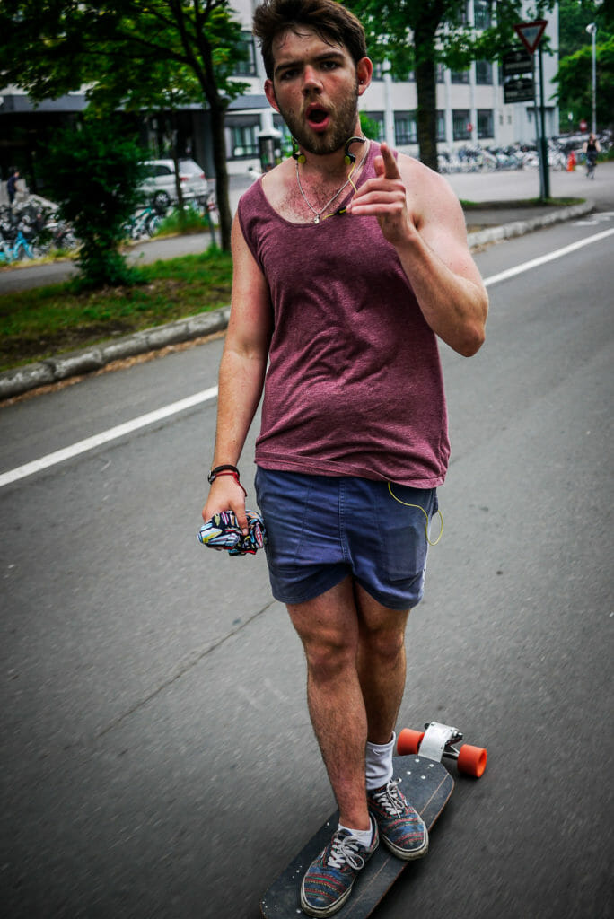 This man just skated 70km, for the first time (Sapporo, Japan)