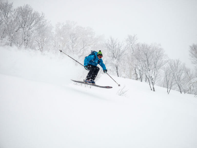 Ginreiso Hut and Haruka-yama Ski Tour (Hokkaido, Japan)