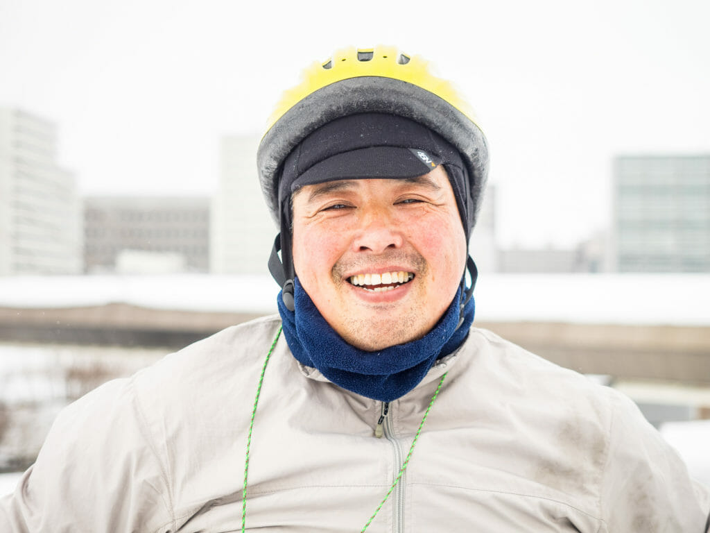 Winter fatbiking tours in Sapporo City | Sapporo Sightseeing Adv