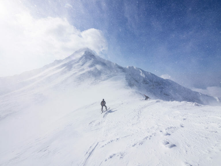 Mt. Rishiri Classic Ski Route (Hokkaido, Japan()