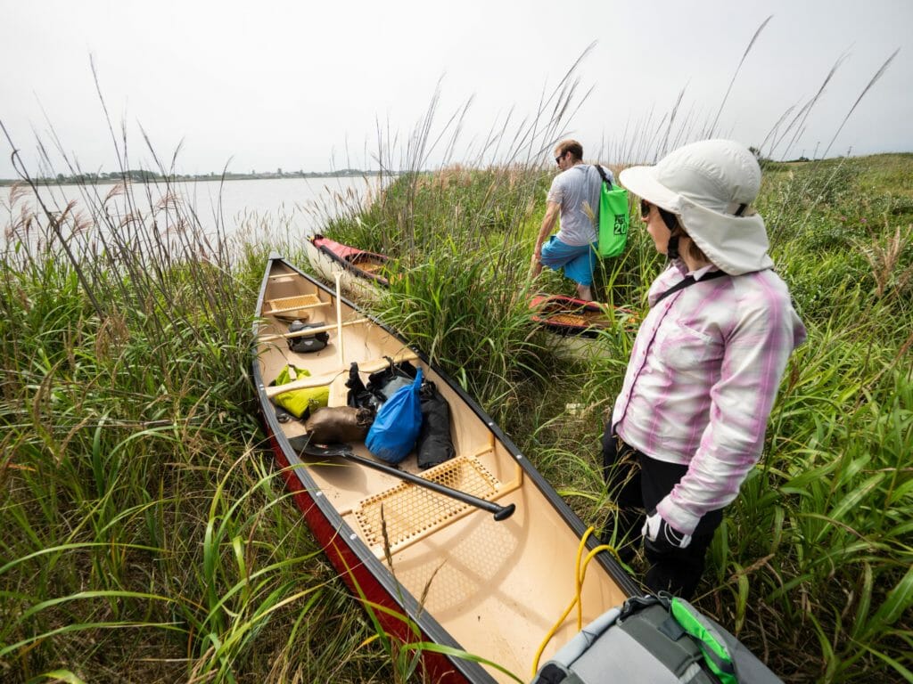 Ishikari River Mouth Canoeing (Hokkaido, Japan)