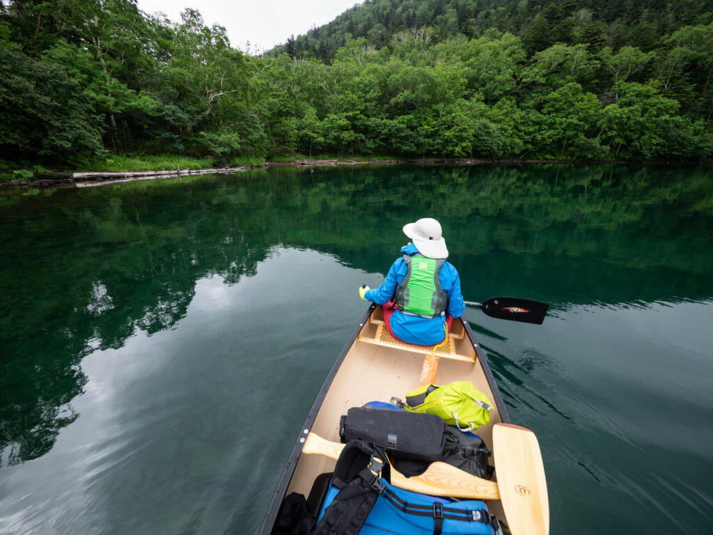 Lake Shikaribetsu Overnight Canoeing (Hokkaido, Japan)