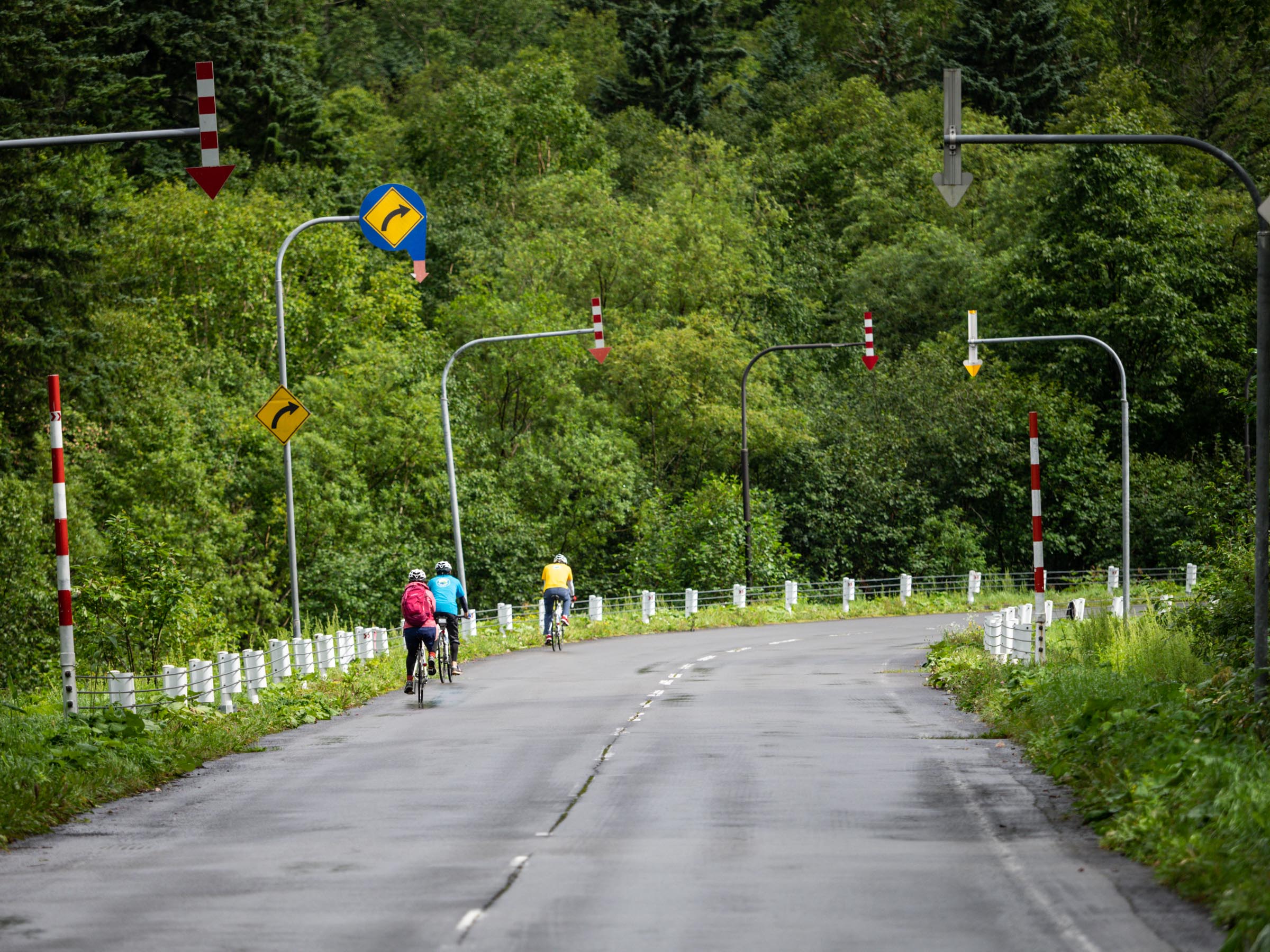 Cycling from Higashikawa to Asahidake Ropeway (Hokkaido, Japan)