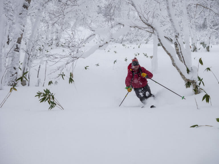 Yotei-zan Jinja-no-sawa Route Ski Touring (Hokkaido, Japan)