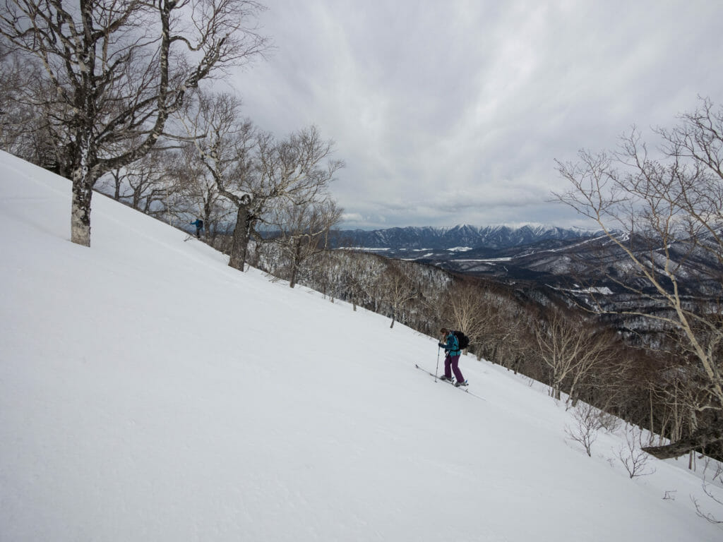 Chitokaniushi-yama Ski Touring Route (Hokkaido, Japan)