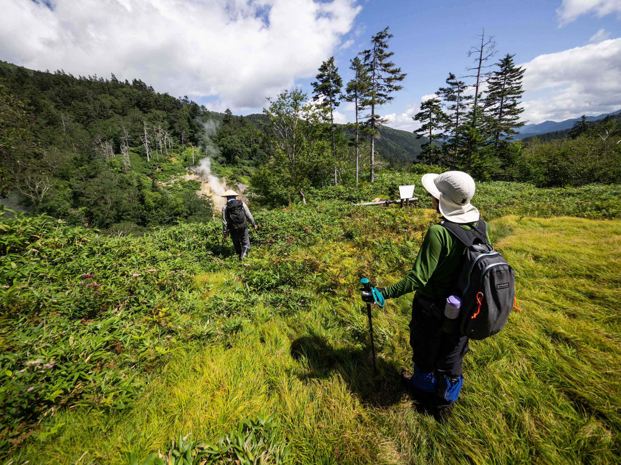 Numameguri Hiking Course (Daisetsu Kogen Onsen, Hokkaido, Japan)
