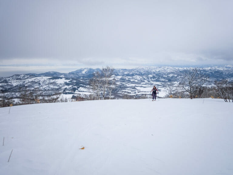 Nishikonbu-dake Ski Touring (Hokkaido, Japan)