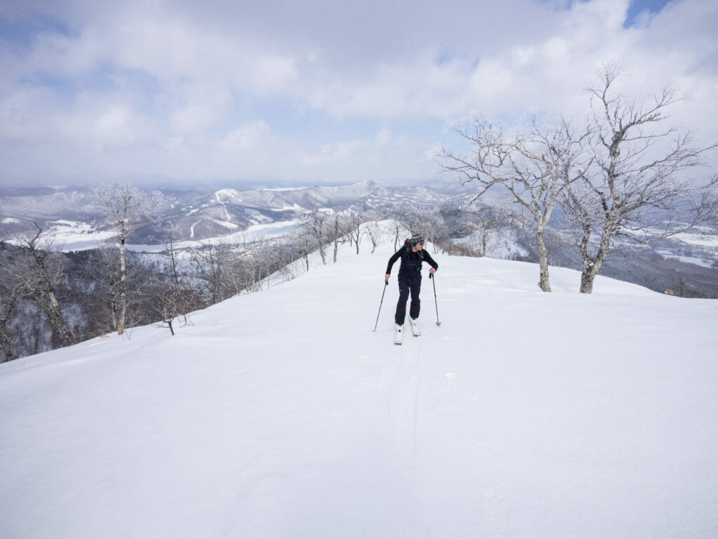 Shamansha-dake Ski Touring (Hokkaido, Japan)