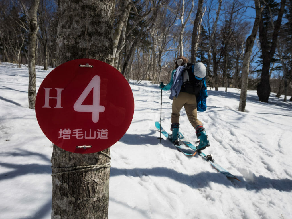 Hamamasu-dake Spring Ski Touring (Hokkaido, Japan)