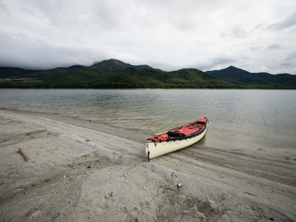 Lake Kanayama Canoeing Minami-Furano (Hokkaido, Japan)