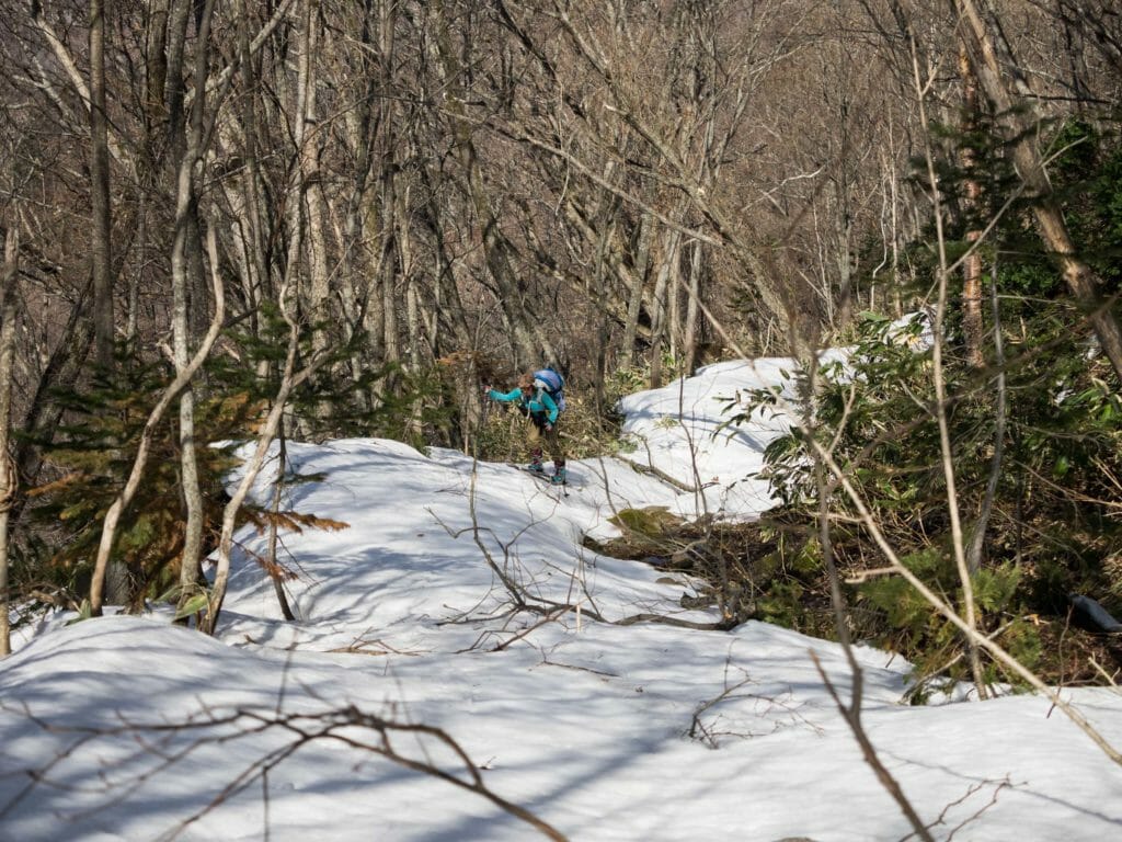 Porotengu Spring Ski Touring (Hokkaido, Japan)