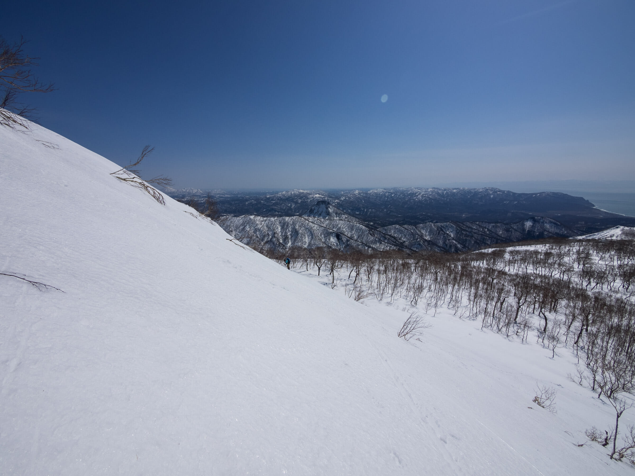 Porotengu Spring Ski Touring (Hokkaido, Japan)