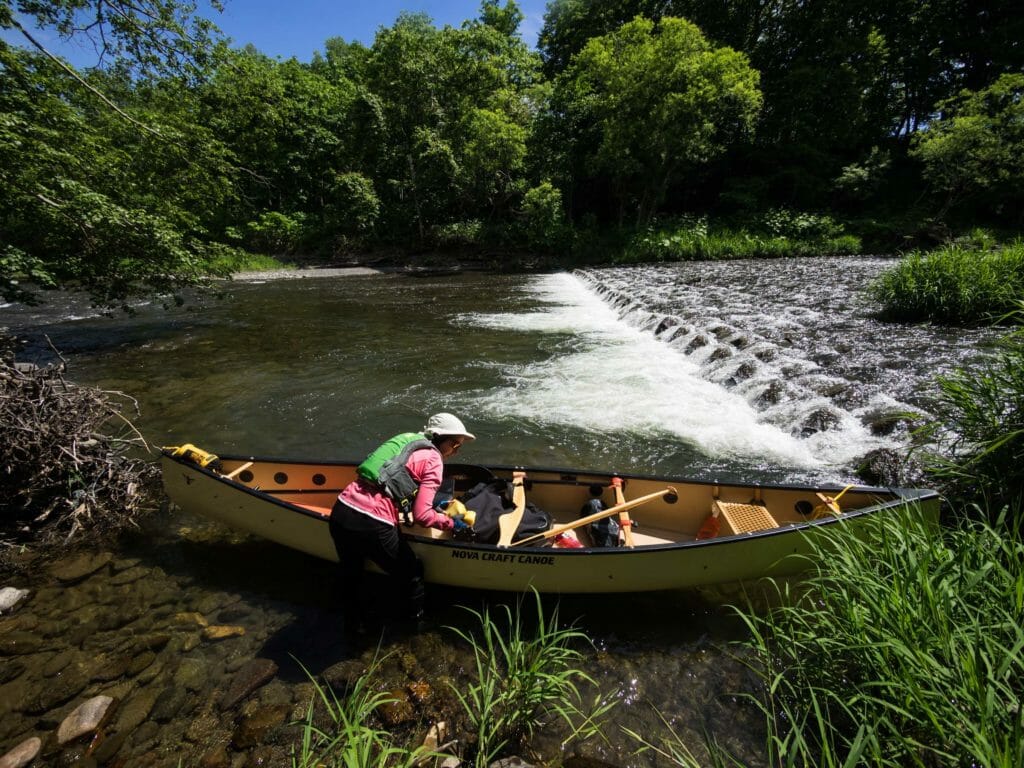 Tobetsu River Canoeing (Hokkaido, Japan)