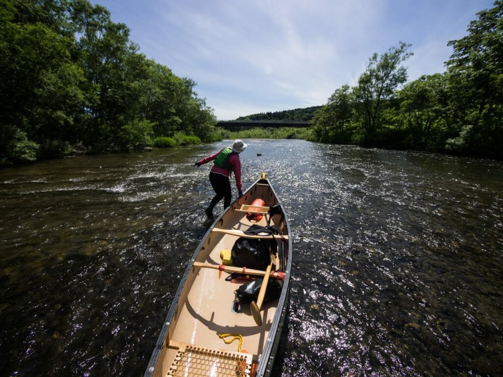 Tobetsu River Canoeing (Hokkaido, Japan)